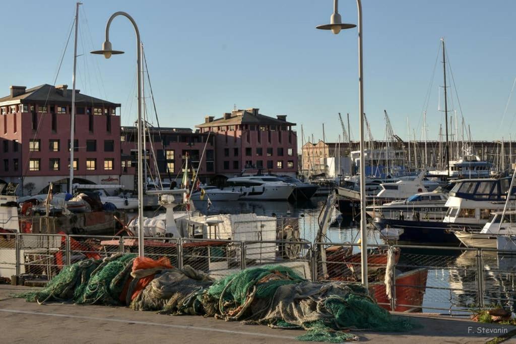 616 Genova - Loft Al Porto Antico Lägenhet Exteriör bild