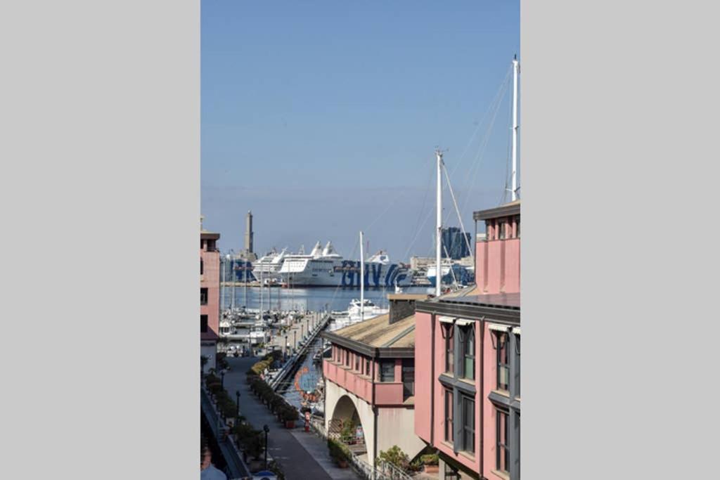 616 Genova - Loft Al Porto Antico Lägenhet Exteriör bild