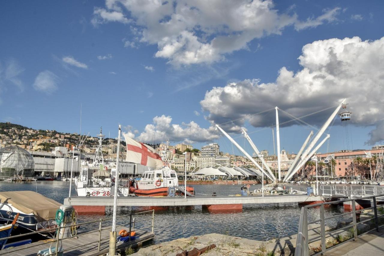 616 Genova - Loft Al Porto Antico Lägenhet Exteriör bild