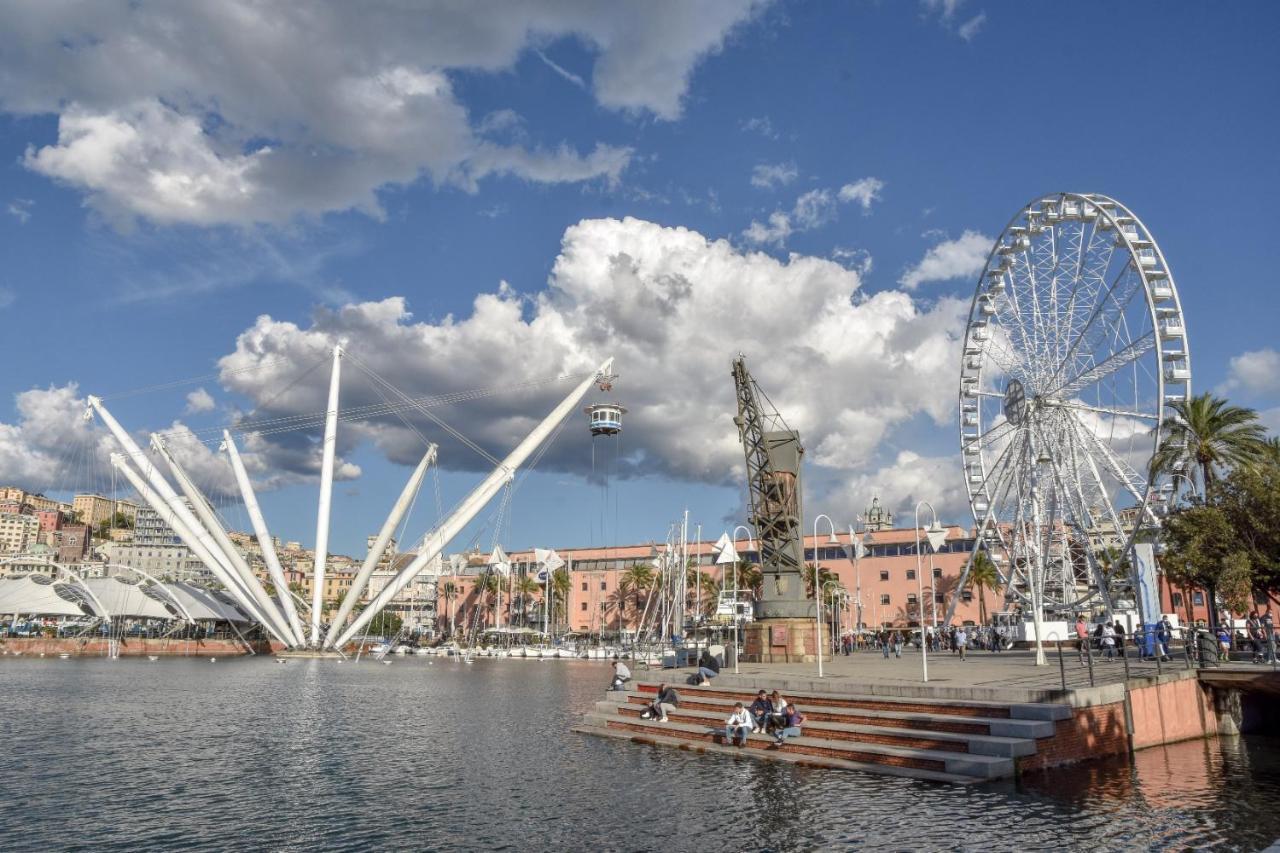 616 Genova - Loft Al Porto Antico Lägenhet Exteriör bild