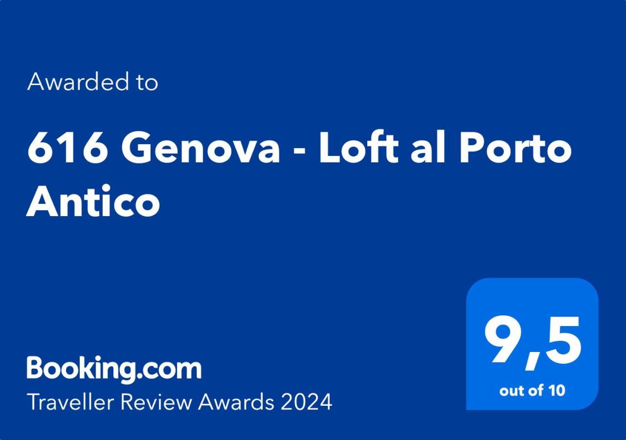 616 Genova - Loft Al Porto Antico Lägenhet Exteriör bild